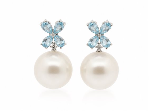 Orecchini Recarlo Donna in Oro Perla 6.61 Ct XD 260/AC130 - XD 260/AC130